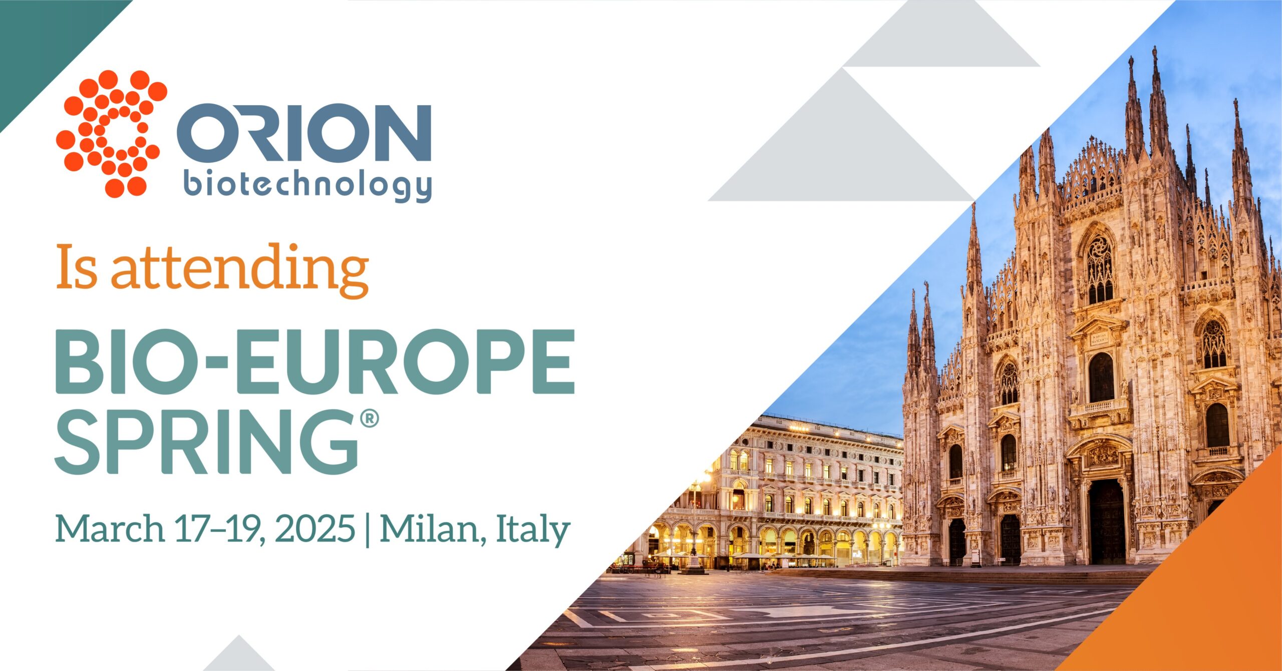 Join Us @ BioEurope March 17-19